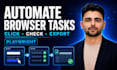 automate repetitive browser tasks with playwright