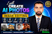 create ai photos and provide professional image editing