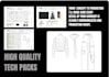 l design garments and techpacks