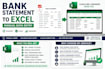 convert bank statement PDF to excel accurately
