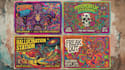 create psychedelic trippy pop art poster cover