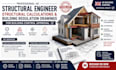 do UK building regulation structural drawings and calculations report