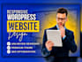 develop a modern, resposive, and professional website