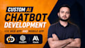 develop ai chatbot, ai agent with website or app integration