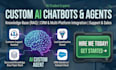 custom ai chatbots and customer service agents