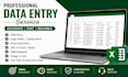 do data entry, copy paste, and image to text conversion