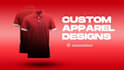 design custom streetwear t shirt and typography tee for brand
