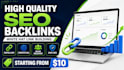 build high quality SEO backlinks with manual white hat links