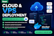 deploy your web application on linux server, vps, docker or cloud