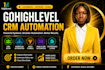 setup highlevel CRM  automation  ai integrations snapshot setup