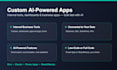 build custom ai powered apps for your business