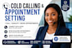 cold call leads and book qualified appointments