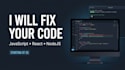 fix bugs in javascript react nodejs projects