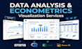 do data analysis, econometrics, and visualization