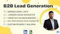 do targeted b2b lead generation and email list