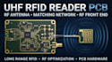 design uhf rfid reader pcb, rf antenna, matching network and front end
