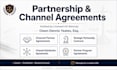 draft a legally binding channel partner agreement