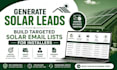 build targeted commercial solar decision maker leads with verified emails