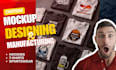 manufacture and design custom clothing  and 3d mockups