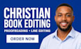 do christian book editing and proofreading