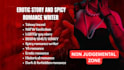 be your professional spicy and erotic romance ghostwriter