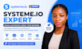 build systeme io sales funnel, systeme io landing page, systeme io website