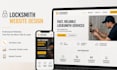 build locksmith website, handymag website, construction website, hvac, roofing