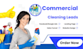 generate commercial cleaning leads for your business