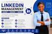manage your linkedin page with professional content and strategy