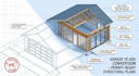 provide garage conversion engineering and structural plans for city permit