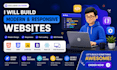 build responsive websites with HTML CSS javascript and react