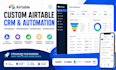 airtable inventory tracker stock management order tracking reporting dashboards