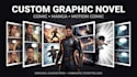 create graphic novel comic book illustration nsfw manga and motion animation