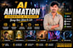 create ai animated videos