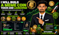build a meme coin token and launchpad