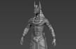 make 3d printable character, digital character sculpting, armored warrior design