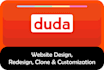 create website in duda website builder, duda web designer, duda website redesign