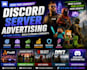 discord server promotion, fivem ads, rust, dayz, minecraft, gaming promotion
