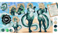 draw furry ref sheet anthro character design nsfw furry