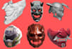do custom model mask 3d print and paint mask model cosplay creation helmet model