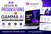 design ai presentations power point using gamma ai design