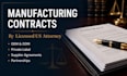 draft oem contract odm manufacturing agreements supplier contract professionally