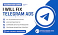 troubleshoot telegram ads, campaign setup telegram ads, ads destination issues