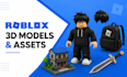 create custom roblox 3d models, assets, props and accessories