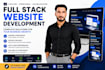 design website and develop as a full stack web developer