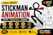 animate custom stick figure and stickman for any purpose
