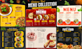 design modern restaurant and cafe menu
