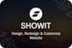 design, redesign or customize showit website or showit template