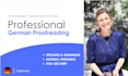 professionally proofread and edit your german texts