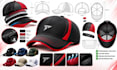 create cap tech pack, hat tech pack, beanie, headwear with mockup for production